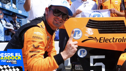 Pato O'Ward se lleva la Pole Position en Nashville