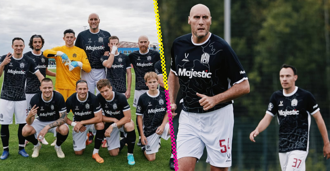 Pável Podkolzin, el exjugador de NBA que debutó en el futbol