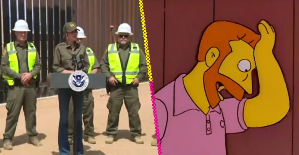 Pintarán muro fronterizo de negro para que se caliente y no lo escalen