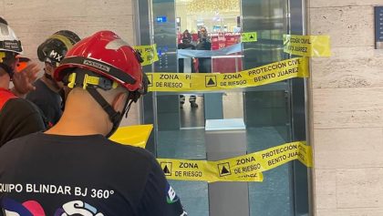 plaza mitikah desplome elevador 1