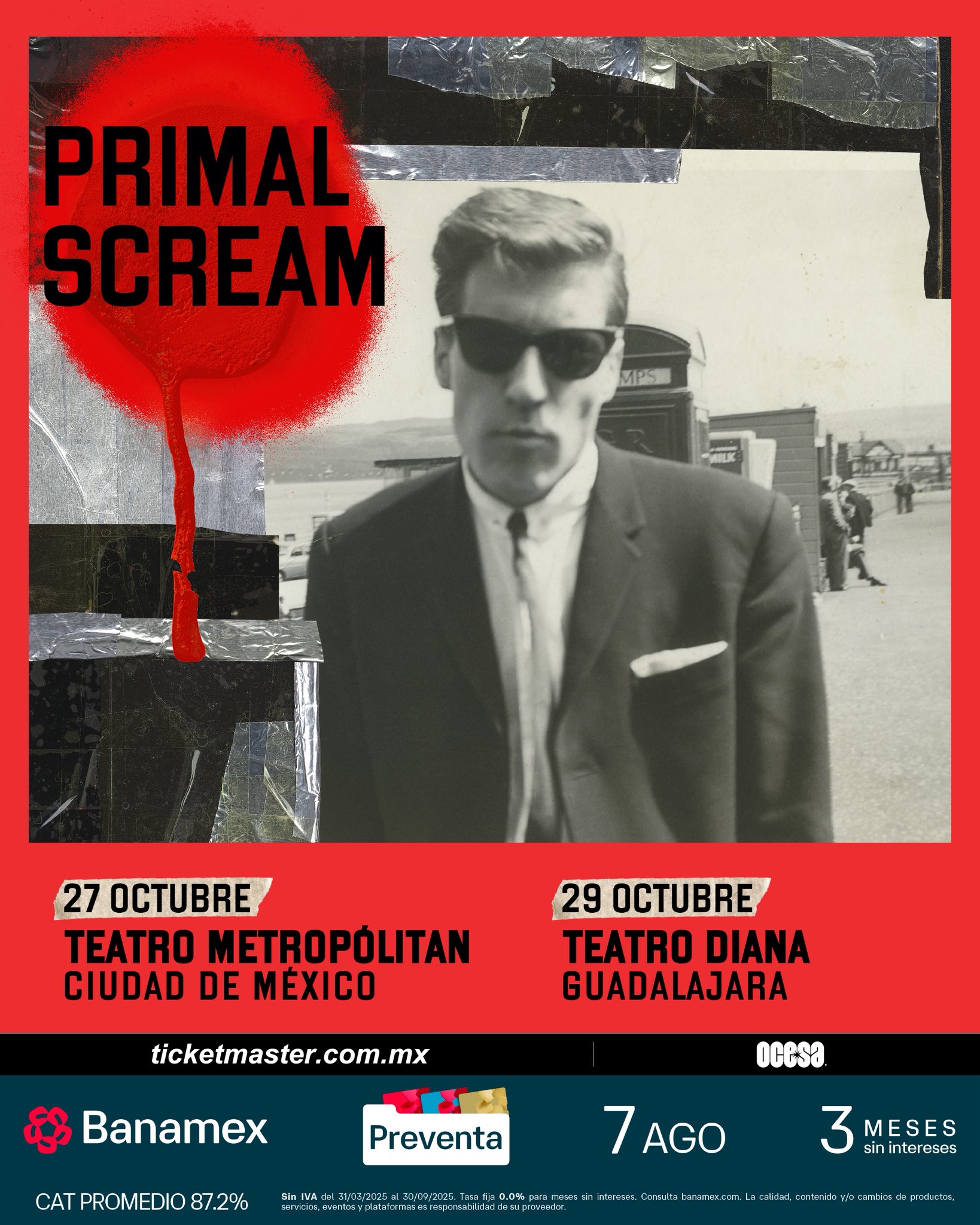 Viene Primal Scream a México! Te contamos cuándo y cómo comprar boletos
