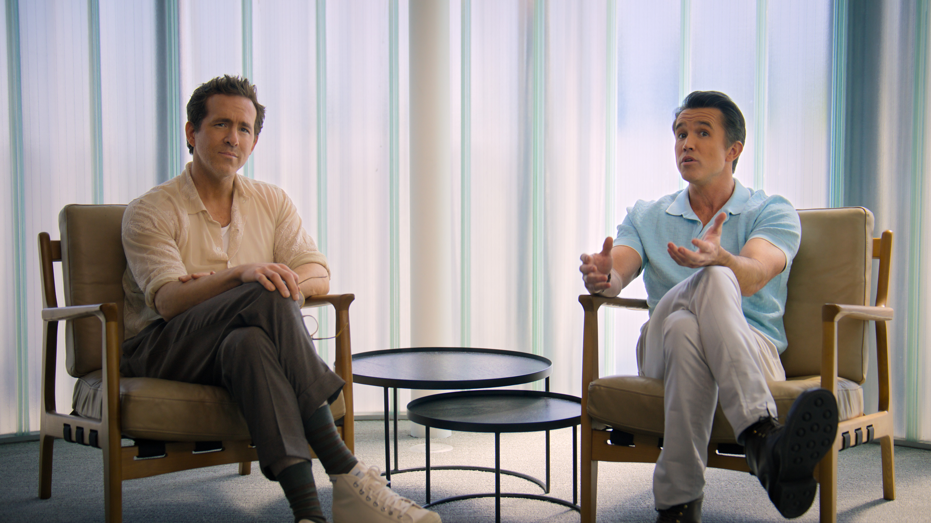 Ryan Reynolds y Rob Mac