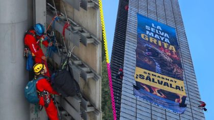 activistas-escalan-estela-luz-exigen-proteccion-selva-maya