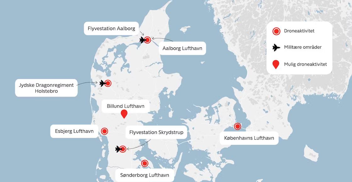 aeropuertos de dinamarca atacados
