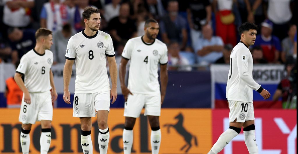 Las 3 rachas históricas que perdió Alemania en las eliminatorias para el Mundial 2026