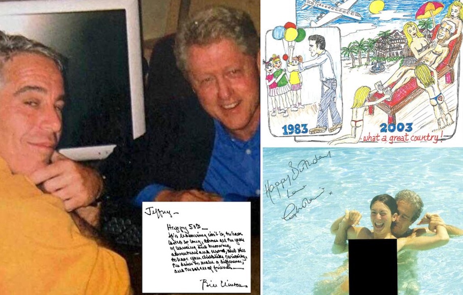 bill clinton jeffrey epstein