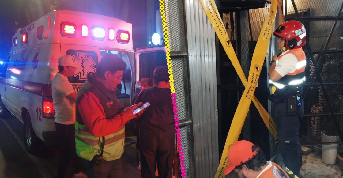 caida-elevador-colonia-condesa-heridos-menores-edad