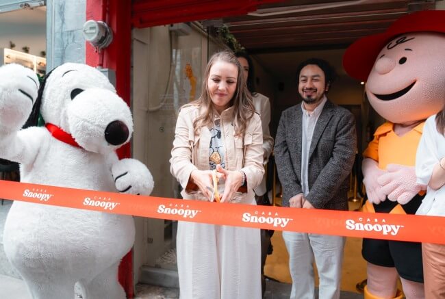 La Casa de Snoopy ya se instaló en CDMX