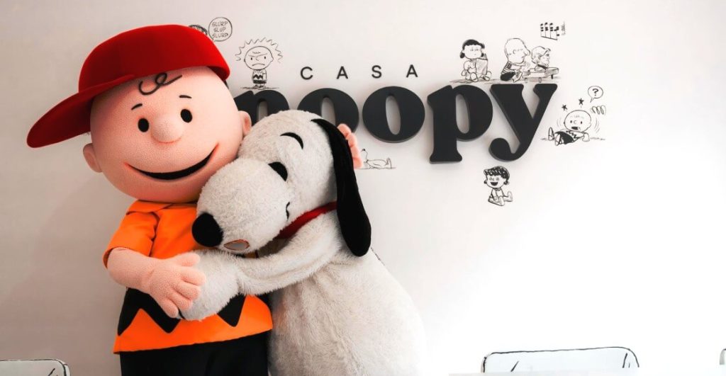 La Casa de Snoopy ya se instaló en CDMX