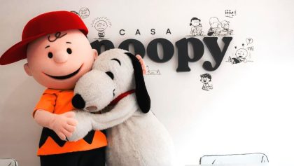 La Casa de Snoopy ya se instaló en CDMX