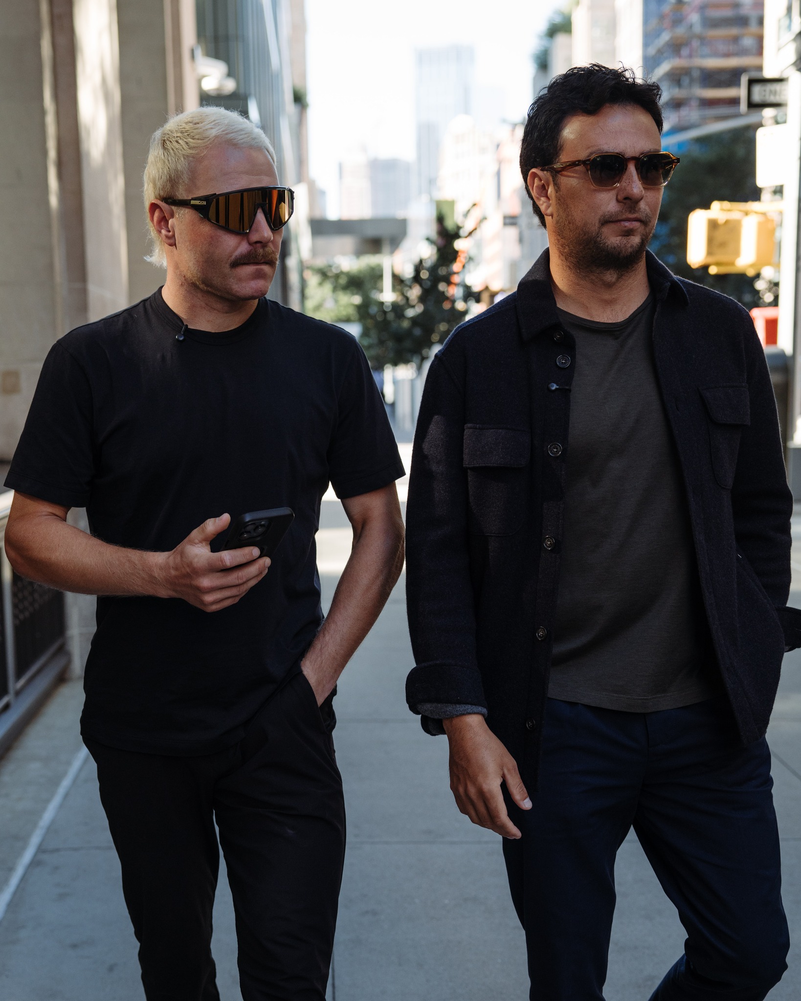 Valtteri Bottas y Checo Pérez