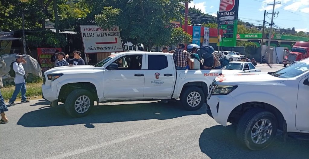 chilpancingo suspensión transporte publico 1