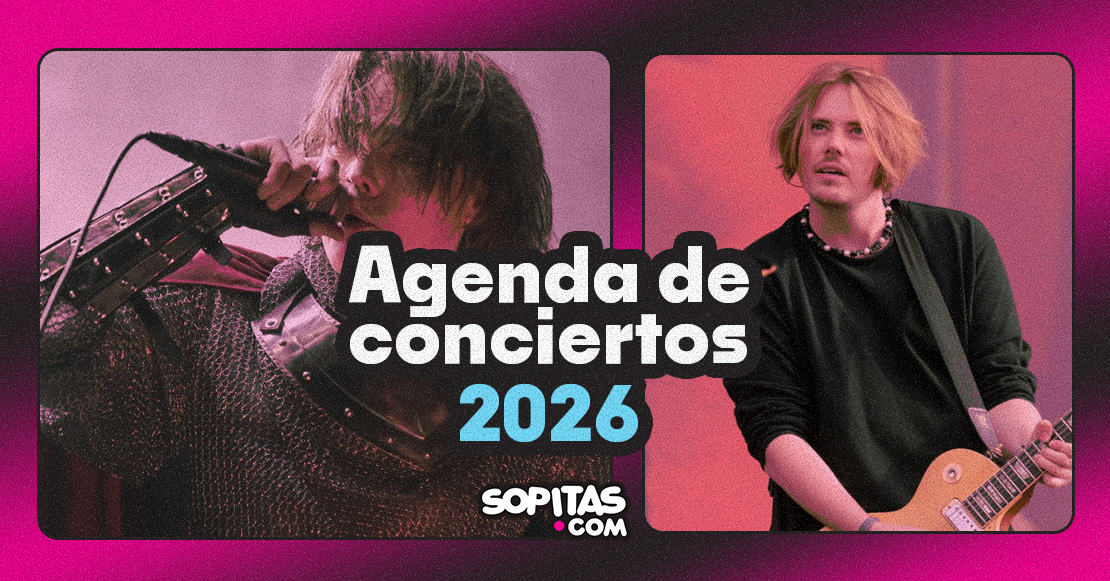 ¡Prepárate! Aquí la agenda de conciertos para el 2026