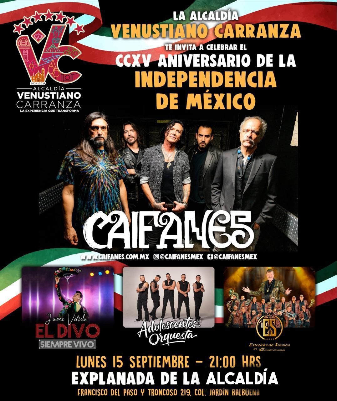 conciertos-gratis-alcaldias-cdmx-septiembre-2025-caifanes