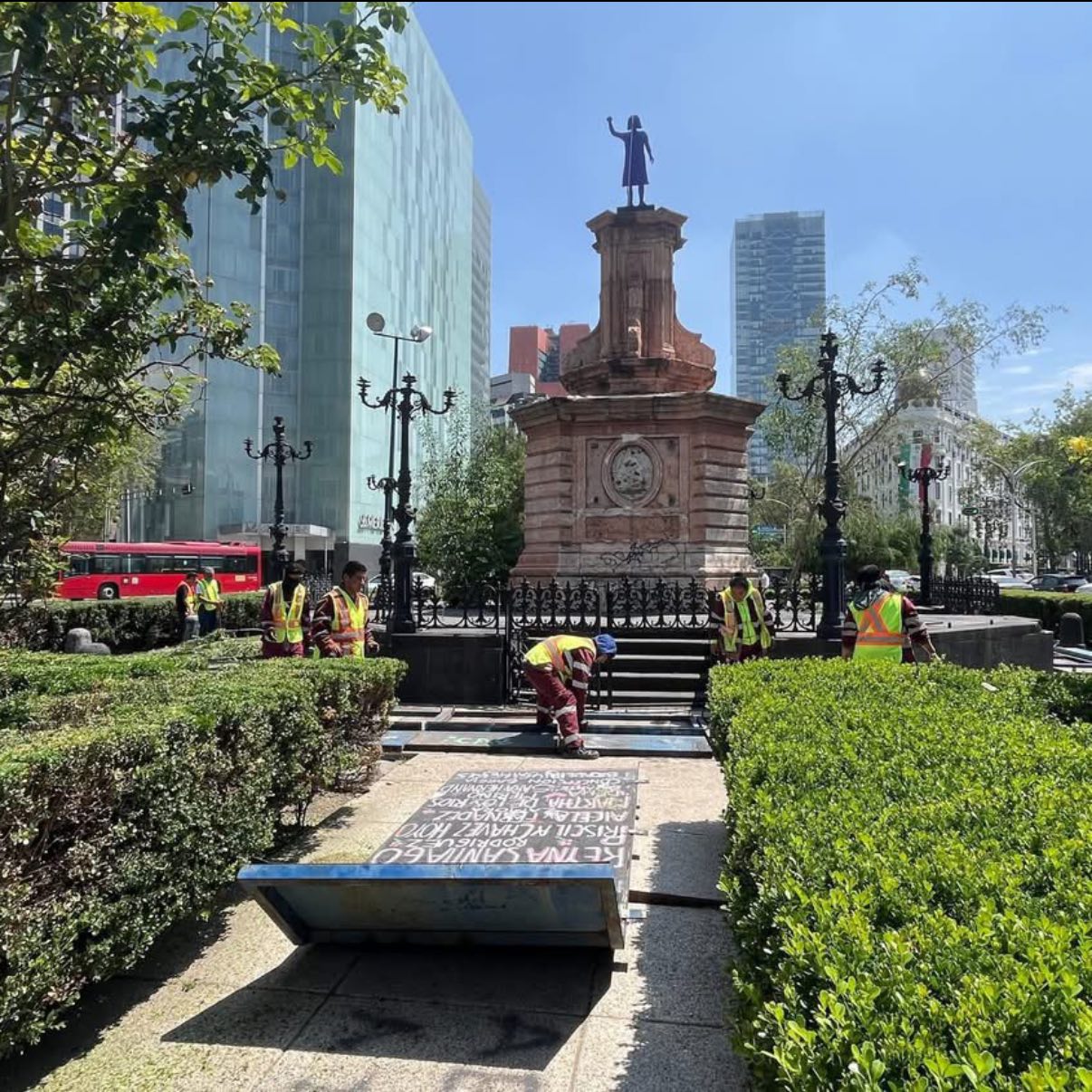 ¿Qué pasó con la Glorieta de las Mujeres que Luchan?