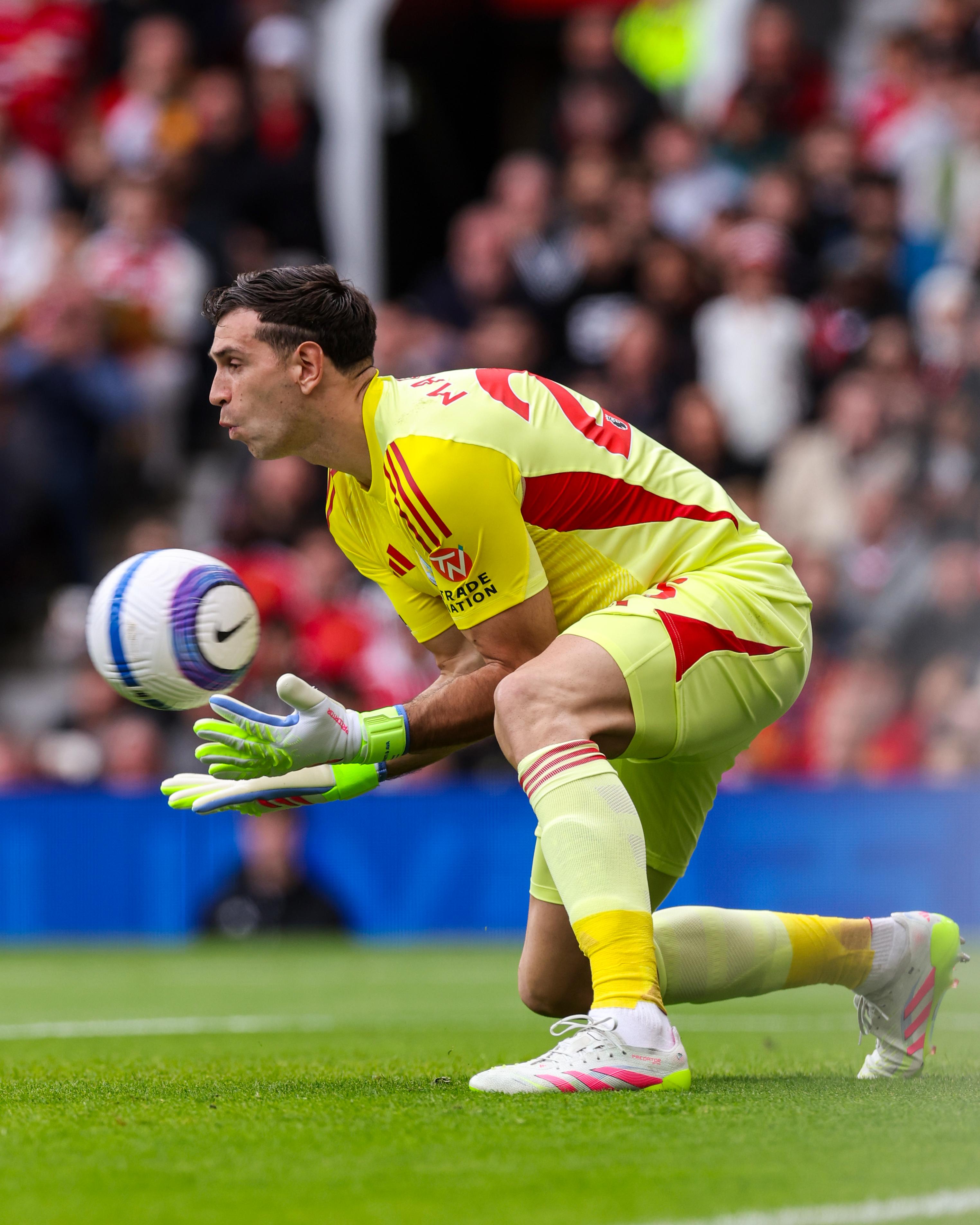 'Dibu' Martínez, portero argentino