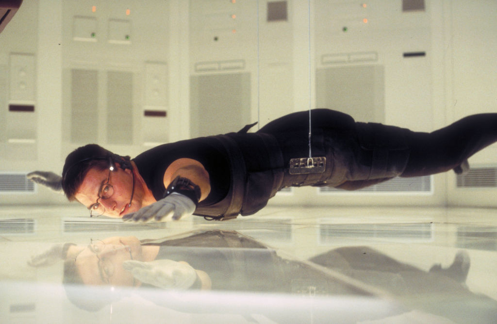 Tom Cruise como Ethan Hunt en 'Misión imposible' de 1996