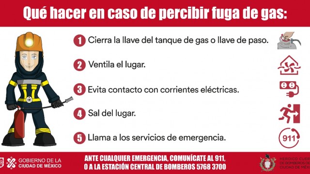Cómo prevenir y qué hacer en caso de una emergencia con gas LP