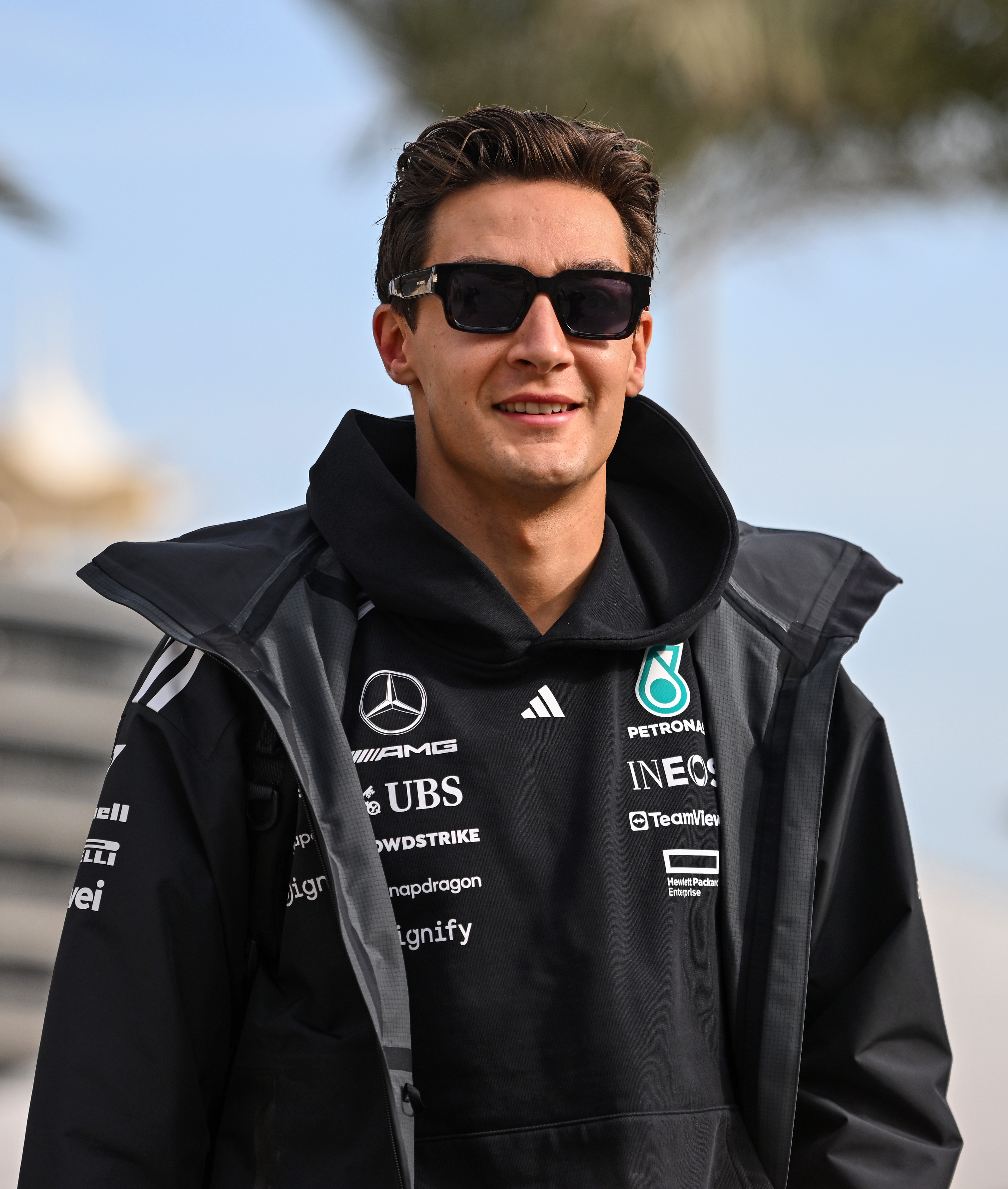George Russell piloto de Mercedes