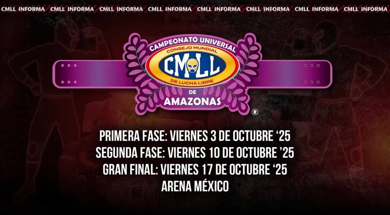 CMLL calendario 2025 | Amazonas
