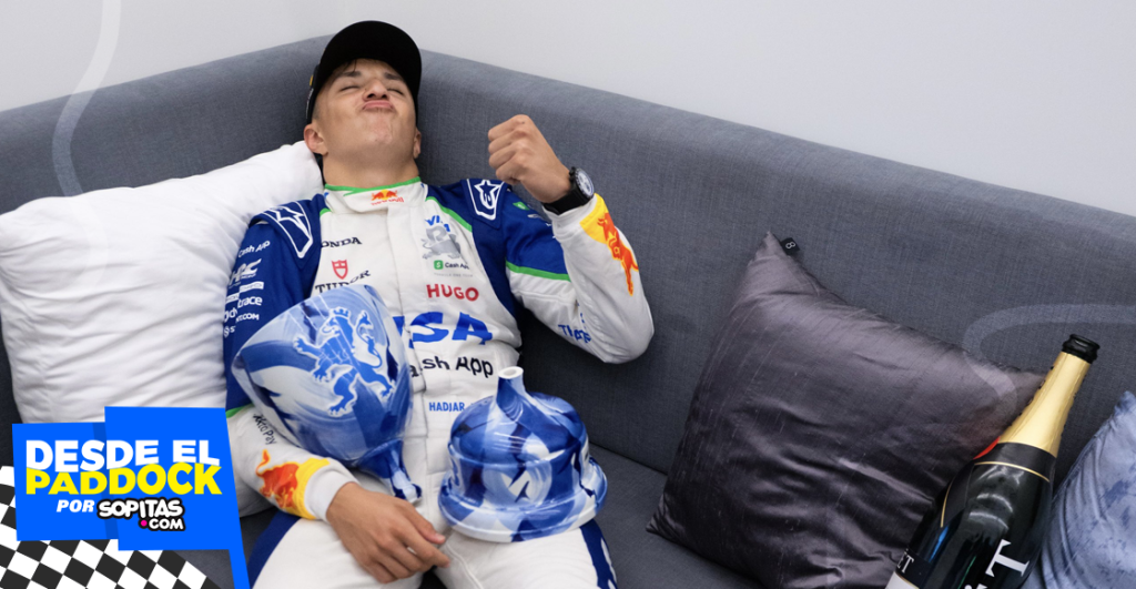 Isack Hadjar se siente listo para llegar a Red Bull... en el 2026