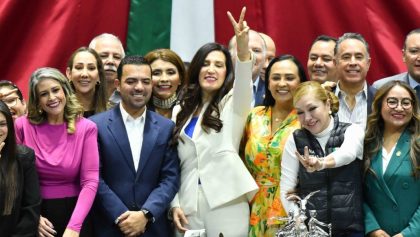 Kenia López Rabadán, nueva presidenta de la Cámara de Diputados