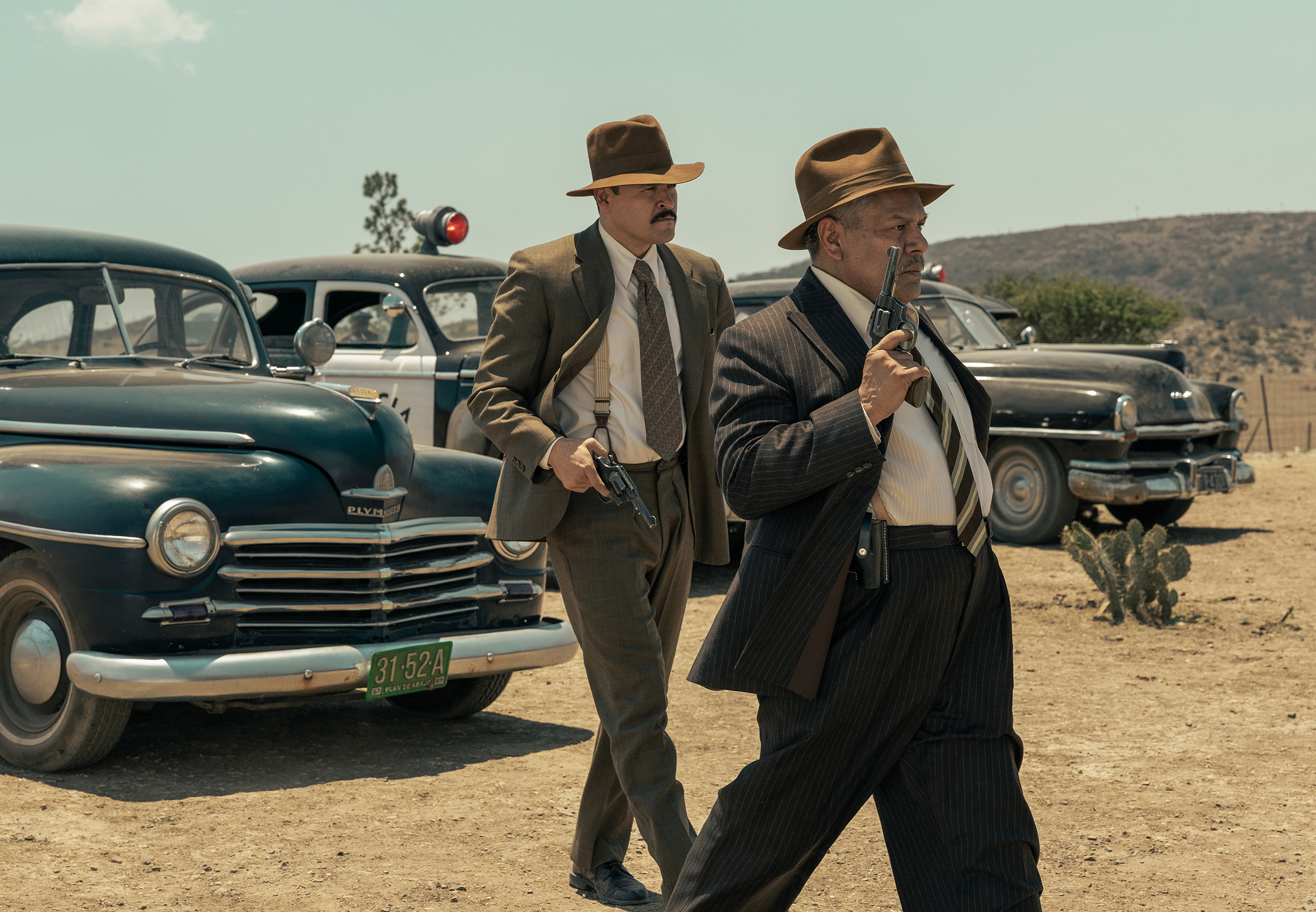 Dagoberto Gama es el inspector Cueto en la serie