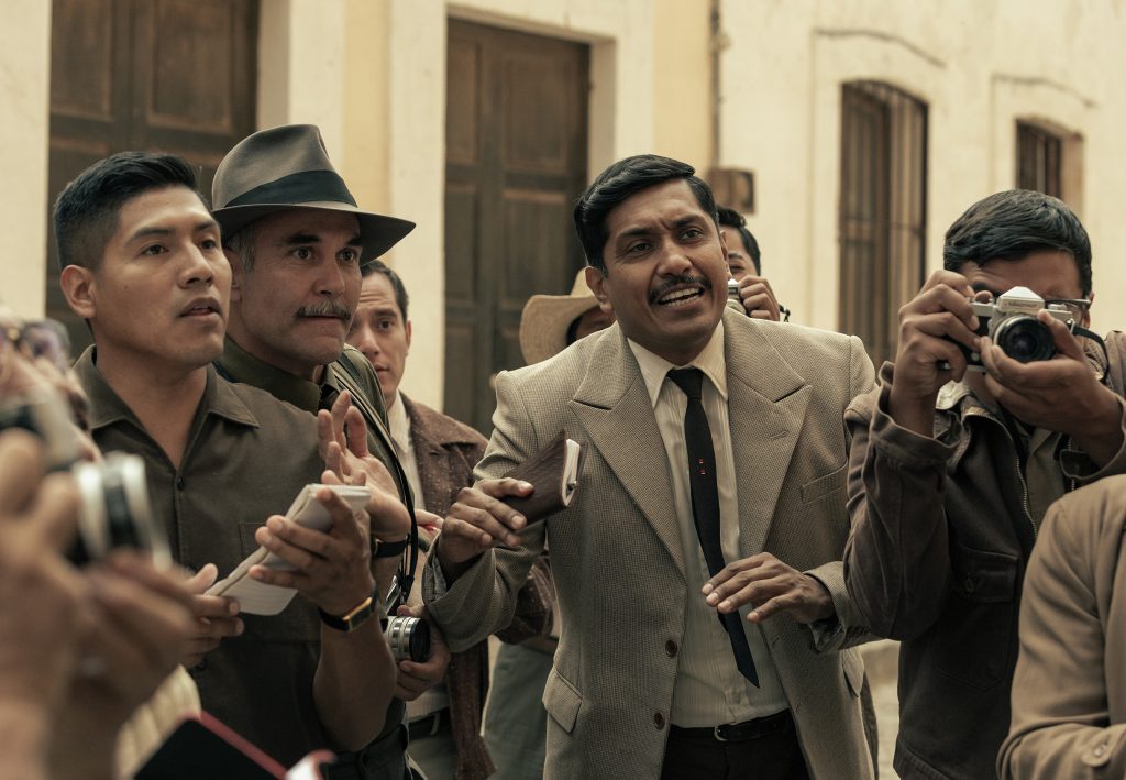 Tenoch Huerta en 'Las muertas'