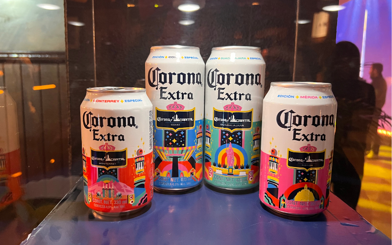 lata conmemorativa de corona capital