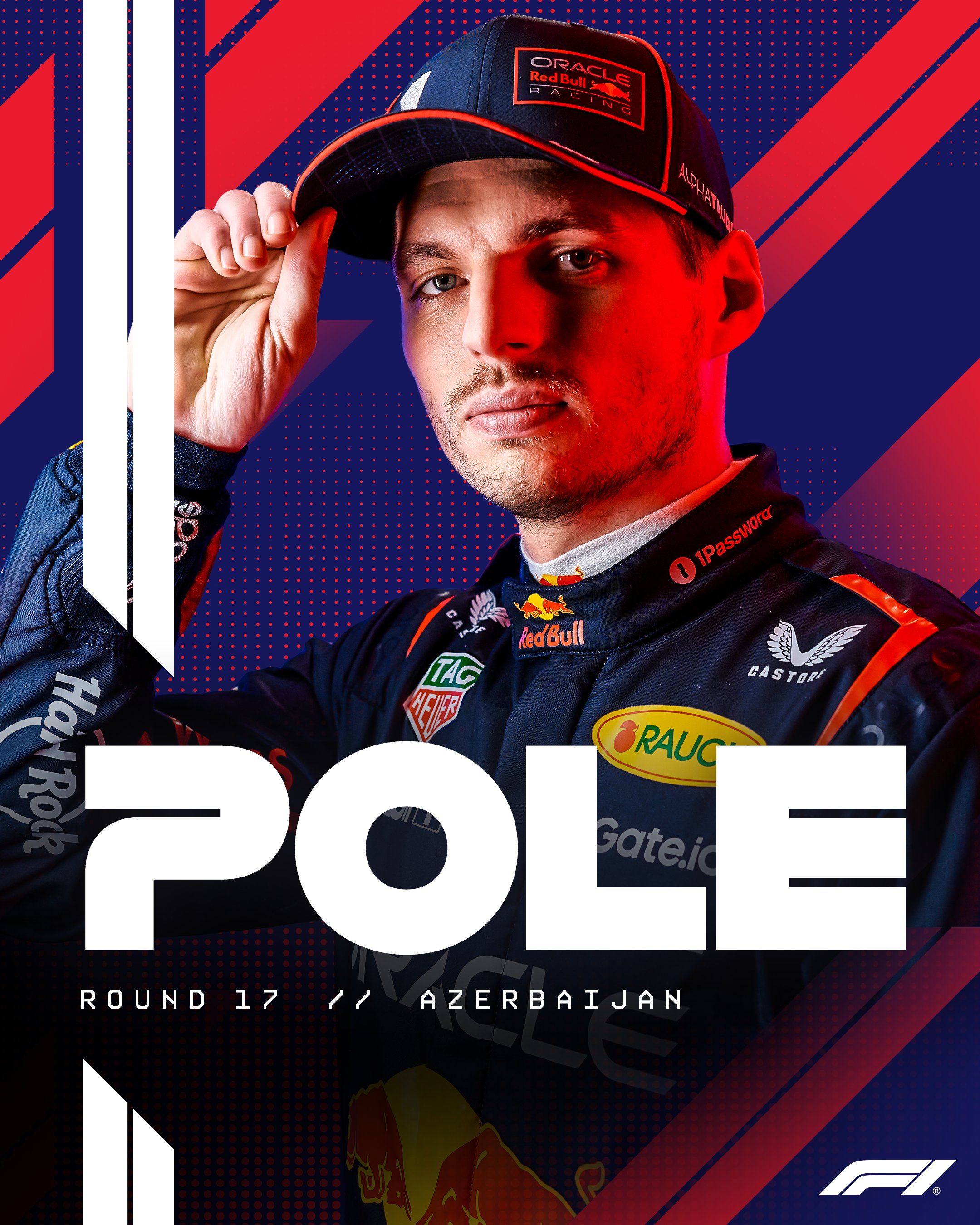 Max Verstappen se lleva la pole en Azerbaiyán