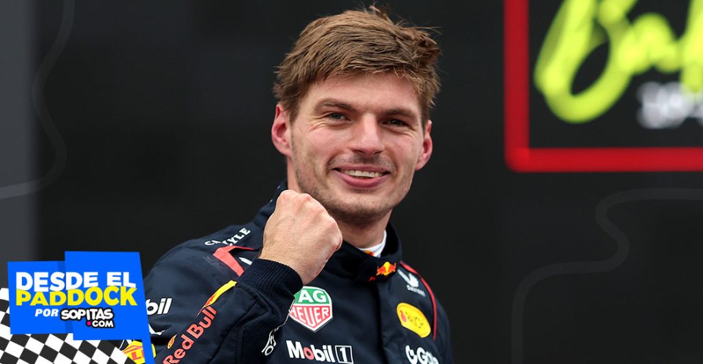 Max Verstappen en el GP de Azerbaiyán