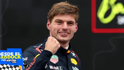 Max Verstappen en el GP de Azerbaiyán
