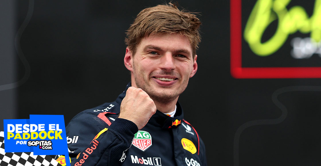 Max Verstappen en el GP de Azerbaiyán