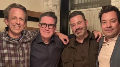 Seth Meyers, Stephen Colbert, Jimmy Kimmel, Jimmy Fallon