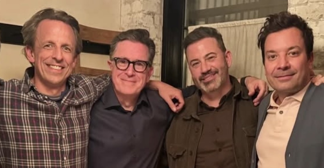 Seth Meyers, Stephen Colbert, Jimmy Kimmel, Jimmy Fallon