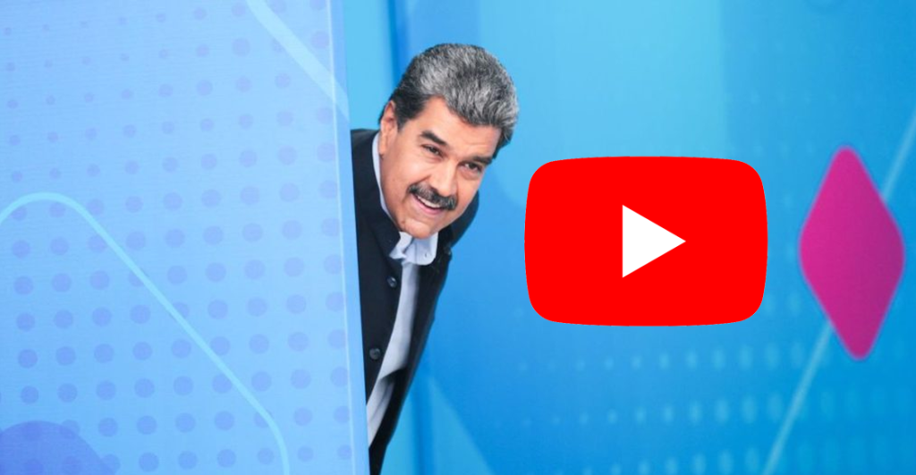 Youtube cierra canal de Nicolás Maduro