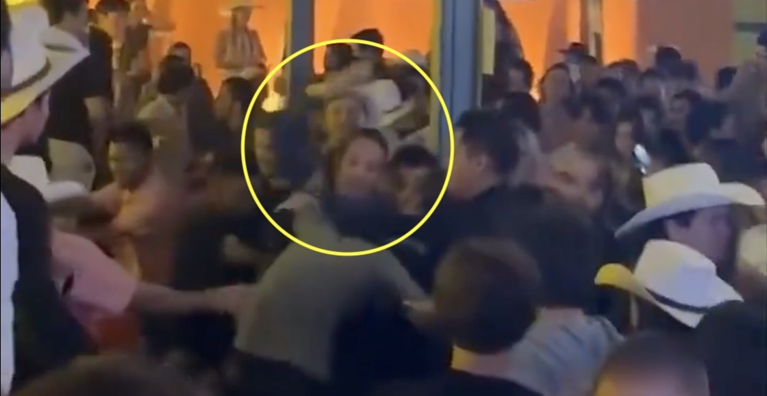 Pancho Domínguez, agarrándose a golpes en bar