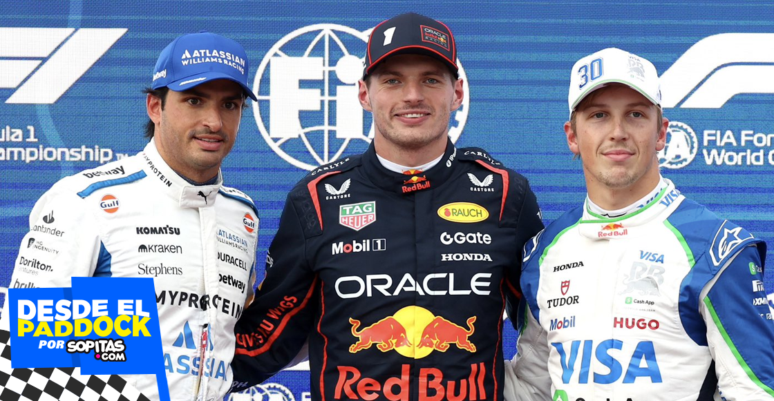 Así queda la parrilla de salida del Gran Premio de Azerbaiyán con Verstappen, Sainz y Lawson en el top 3