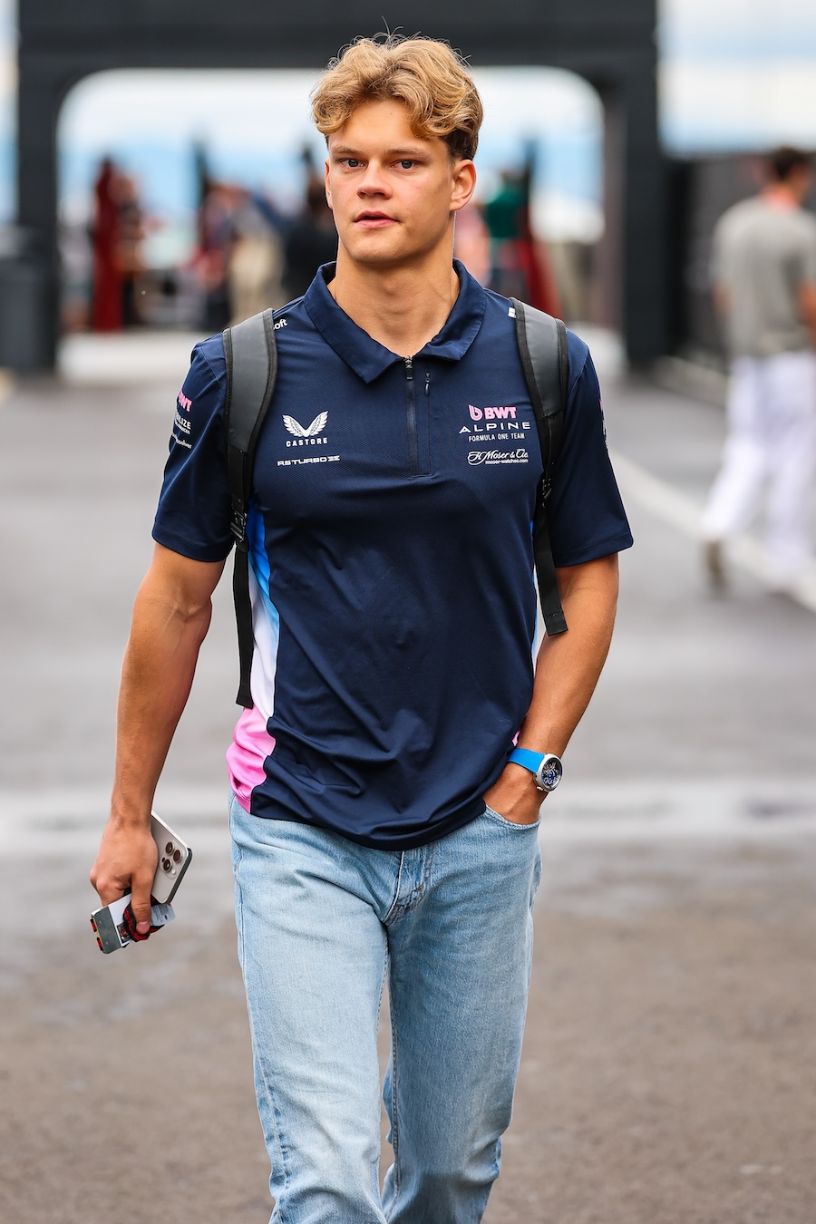 Paul Aron, piloto de Alpine