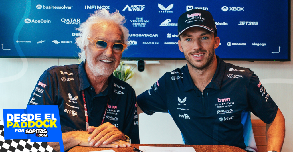 Alpine renueva a Pierre Gasly hasta 2028 ¿Y Franco Colapinto para cuándo?