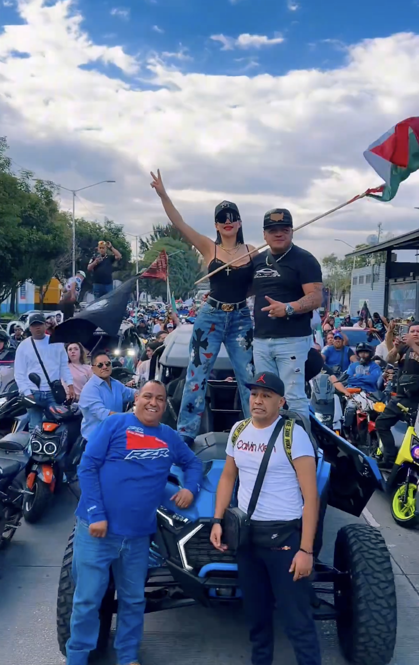 Buscan clasificar como homicidio muerte de joven atropellado en rodada de Sandra Cuevas