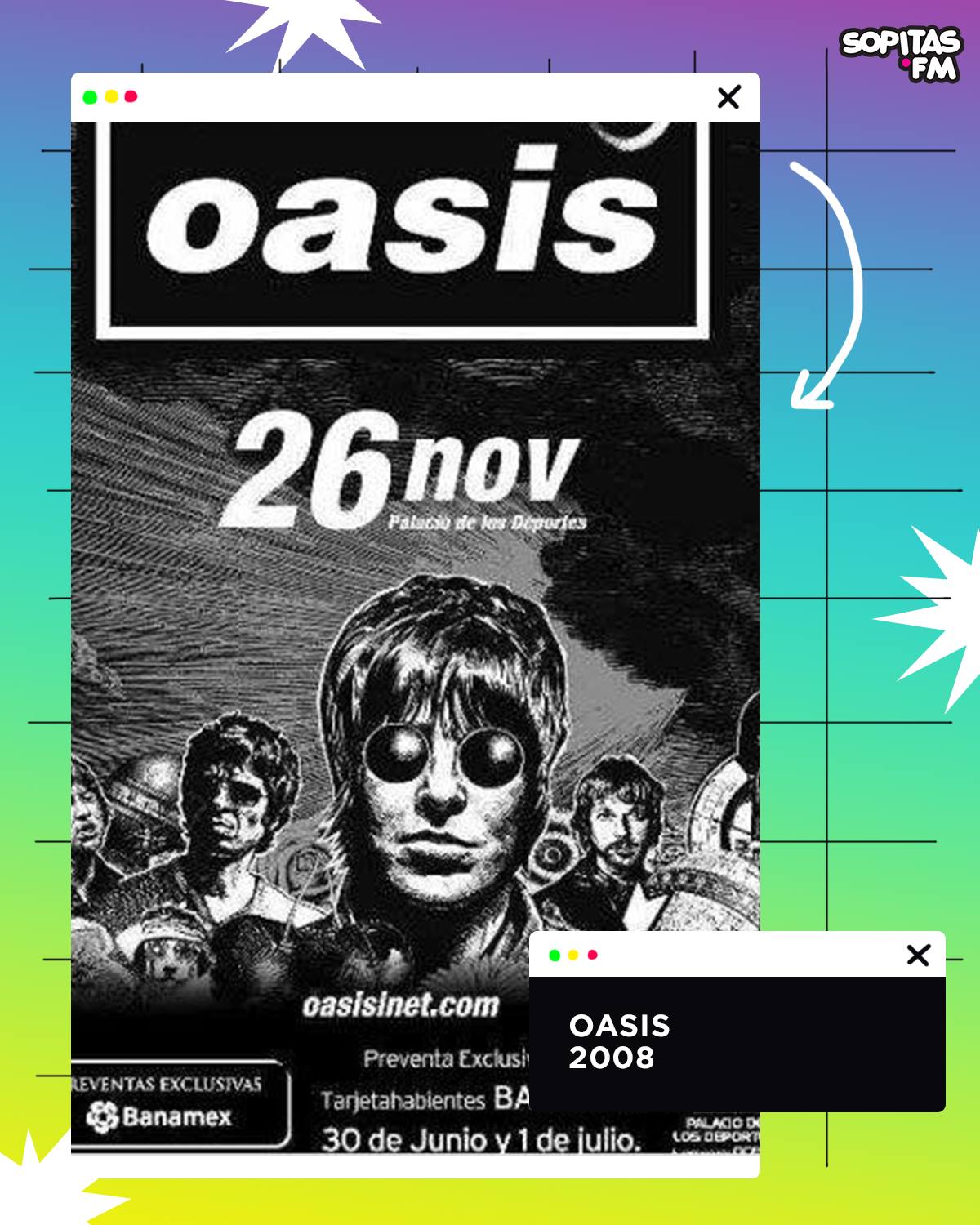 Setlist de Oasis en México