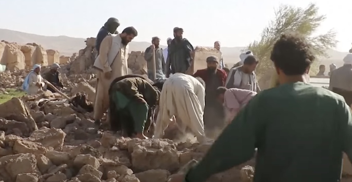terremoto en Afganistán, 2025 / Captura de pantalla