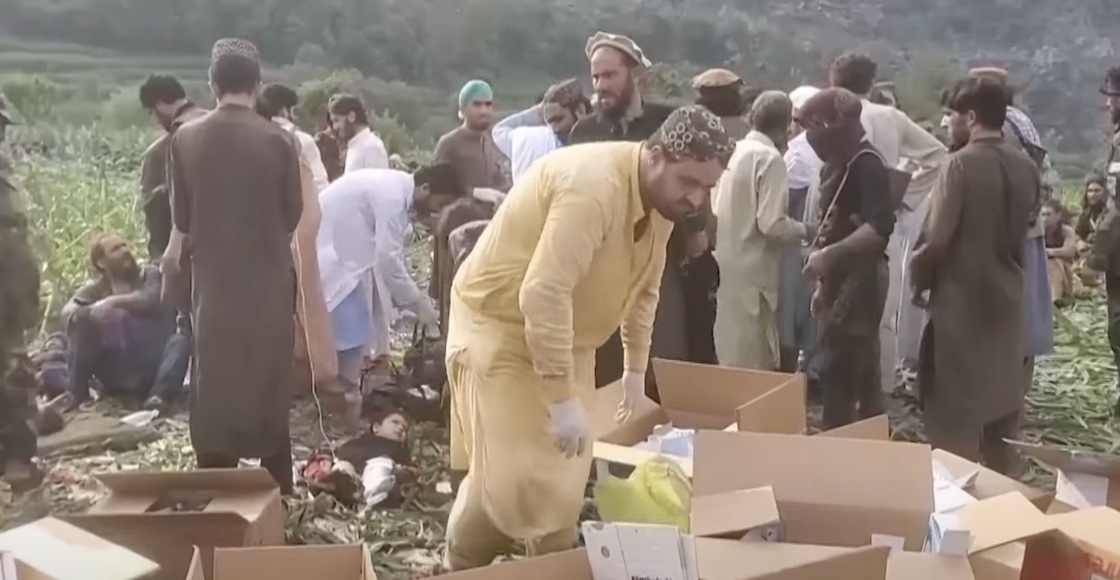 Terremoto en Afganistán, 2025 / Captura de pantalla