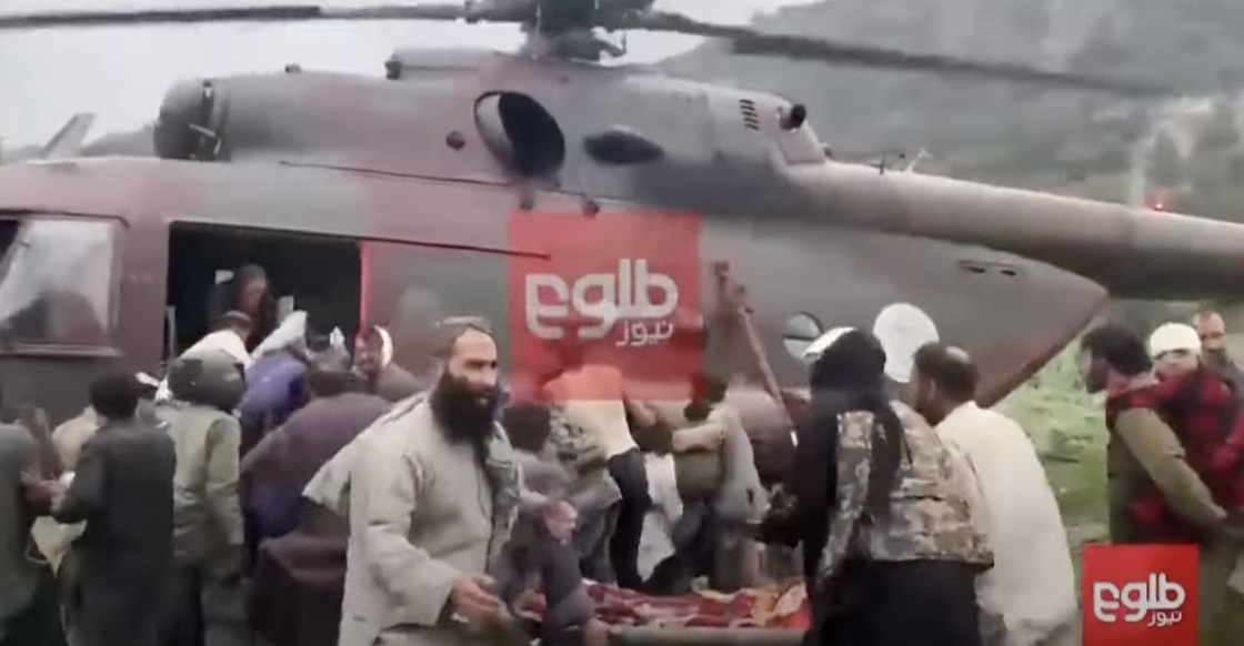 Rescate de sobrevivientes, sismo en Afganistán