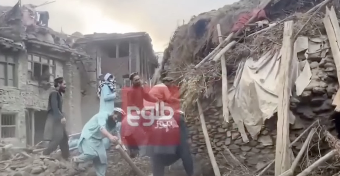 Terremoto en Afganistán, 2025 / Captura de pantalla