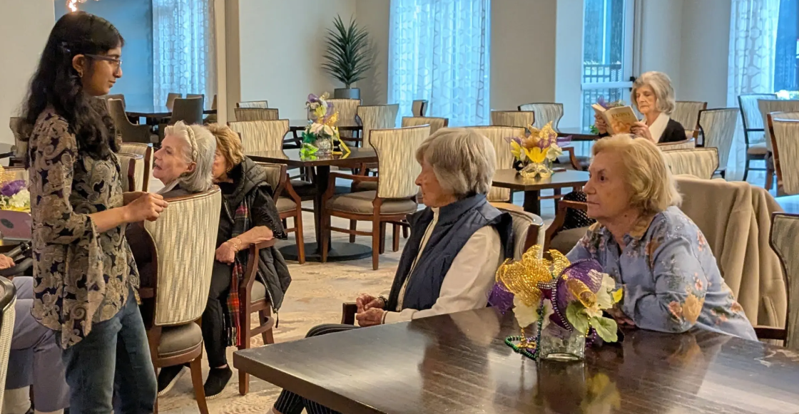 La iniciativa de Tejasvi Manoj en favor de los 'viejitos': La 'Niña del Año' según TIME