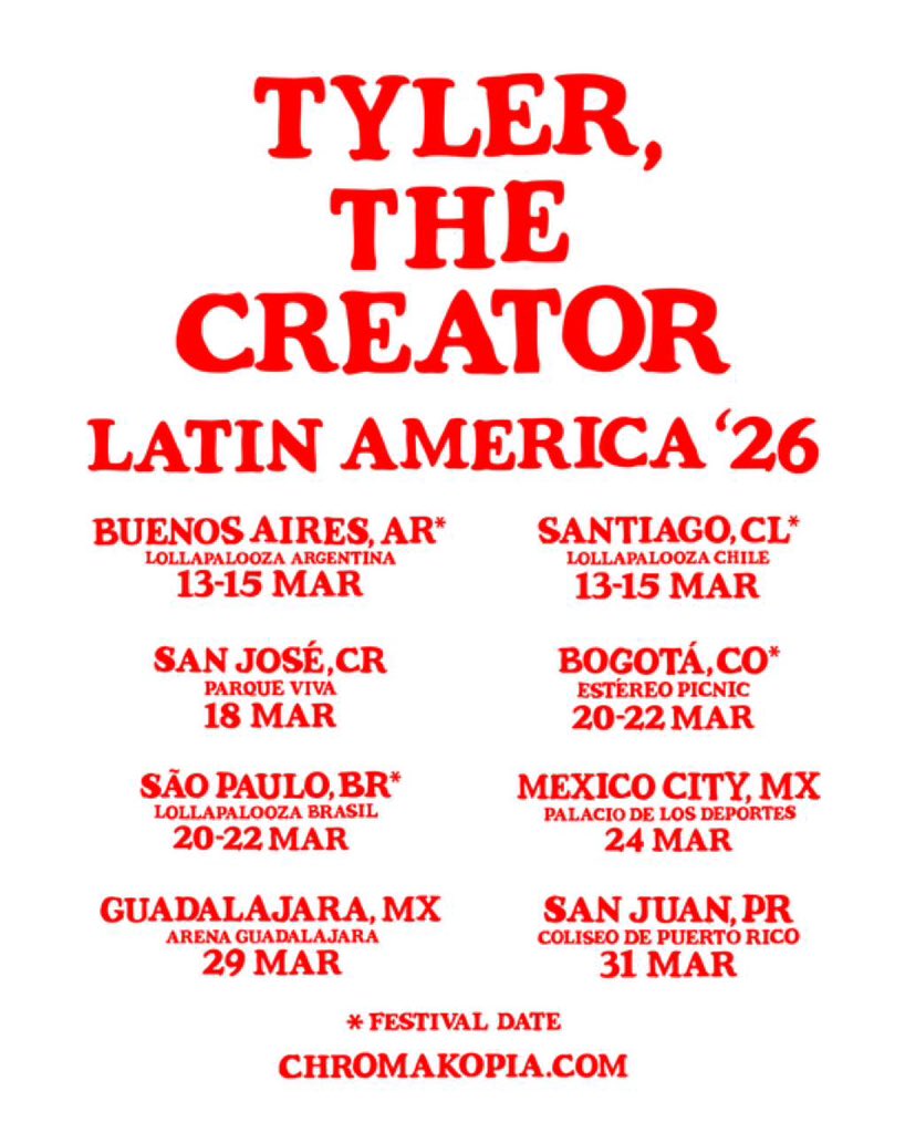 Tyler, The Creator en Guadalajara