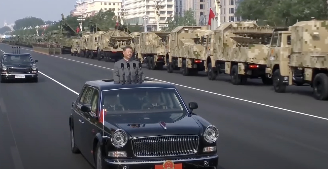 xi jinping china desfile de la victoria