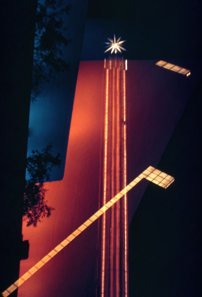 Foto en 35 mm del World of Tomorrow en la Feria Mundial de Nueva York en 1939